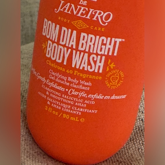 Sol de Janeiro Bom Dia Bright clarifying body wash new sealed travel size 3 oz - Picture 2 of 2